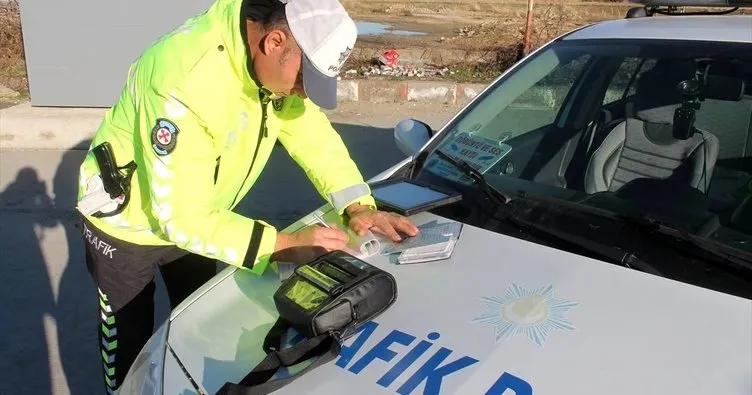 Ankara’da plakasız araçla drift yapan sürücüye 47 bin 542 lira ceza