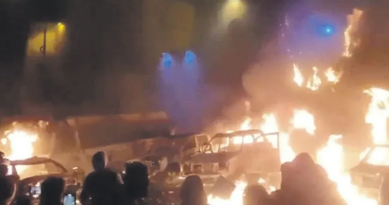 İran yangın yeri: Ölü sayısı 65’e ulaştı