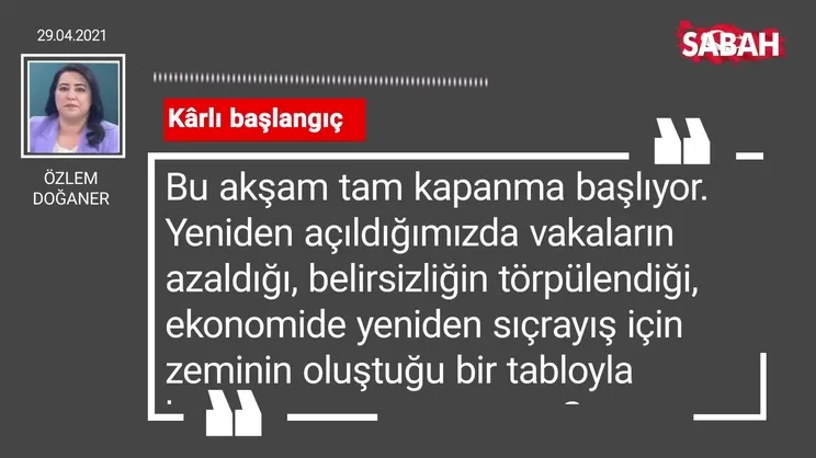 Özlem Doğaner | Kârlı başlangıç