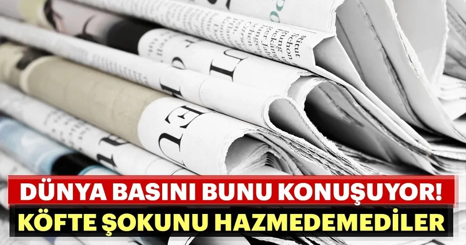 Köfte şokunu hazmedemediler Son Dakika Haberler