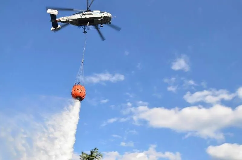 bursa da yangin sondurme helikopteri hedefi sasirdi sayfa 6 son dakika haberler