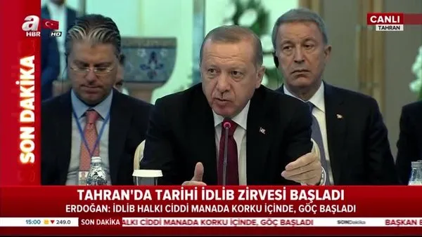 Cumhurbaşkanı Erdoğan'dan İblid'de ateşkes çağrısı