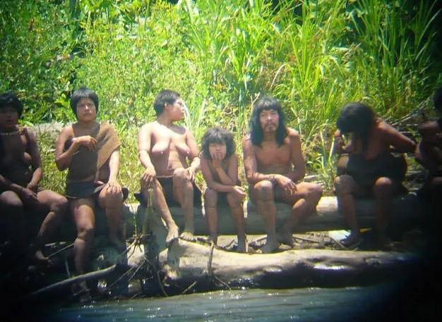 Amazon’daki kabileyle ilk temas