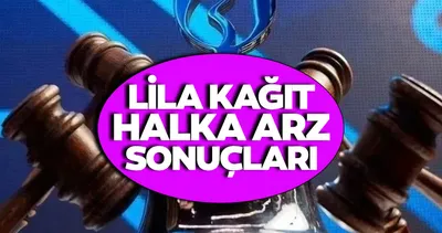 Lila Kağıt halka arz sonuçları ne zaman açıklanacak, bugün açıklanır mı? Lila Kağıt kaç lot verdi, borsada ne zaman işlem görecek?