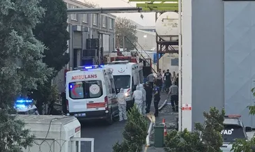 Boya fabrikasında kahreden ölüm