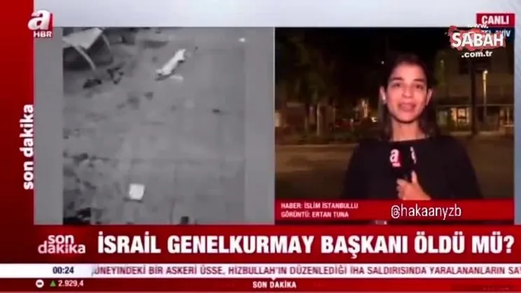 A Haber ekibine canlı yayında müdahale!