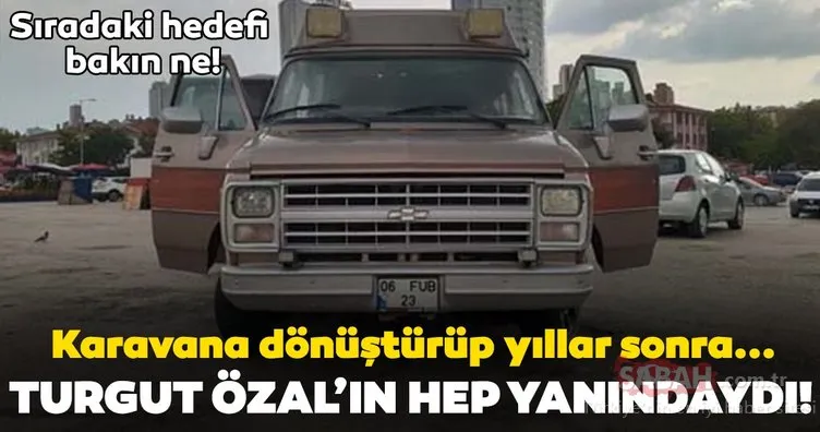 Turgut Özal’ın ambulansı karavana dönüştü! Ortadoğu turuna çıkacak