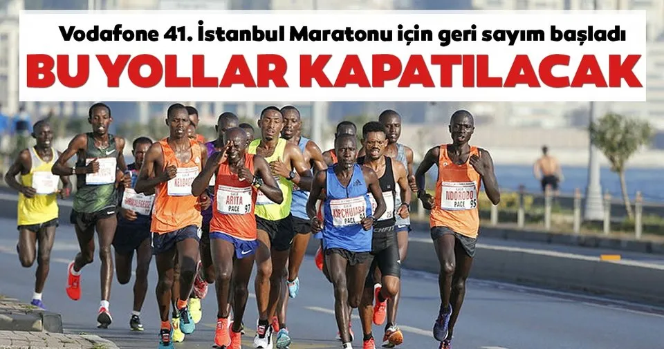 Vodafone 41 Istanbul Maratonu Ne Zaman Nereden Ve Saat Kacta Baslayacak Bugun 3 Kasim Da Hangi Yollar Kapali Olacak Son Dakika Haberler