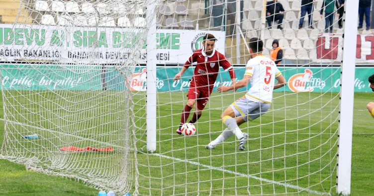 Bandırmaspor: 3 - Göztepe: 1 Maç sonucu