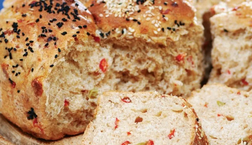 Tam Bugday Unlu Biberli Peynirli Ekmek Tarifi Borekler Corekler Ve Pogacalar Sofra