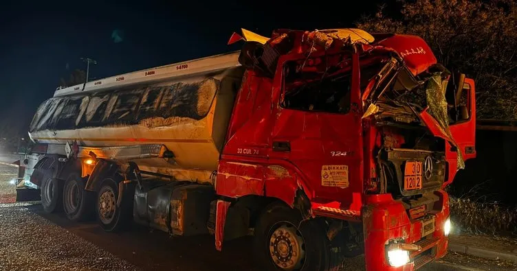 Şanlıurfa‘da tanker devrildi