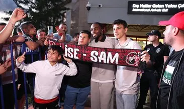Samsunspor'un yeni transferi kente geldi #samsun