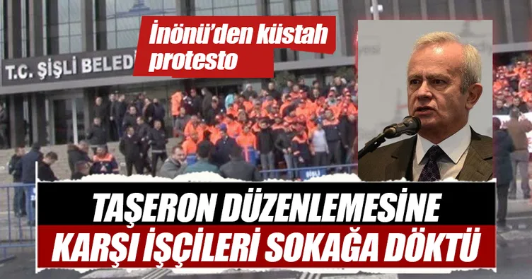 Şişli Belediyesi’nden skandal protesto
