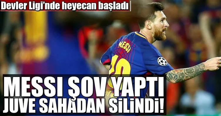 Messi’nin gecesi: 3-0