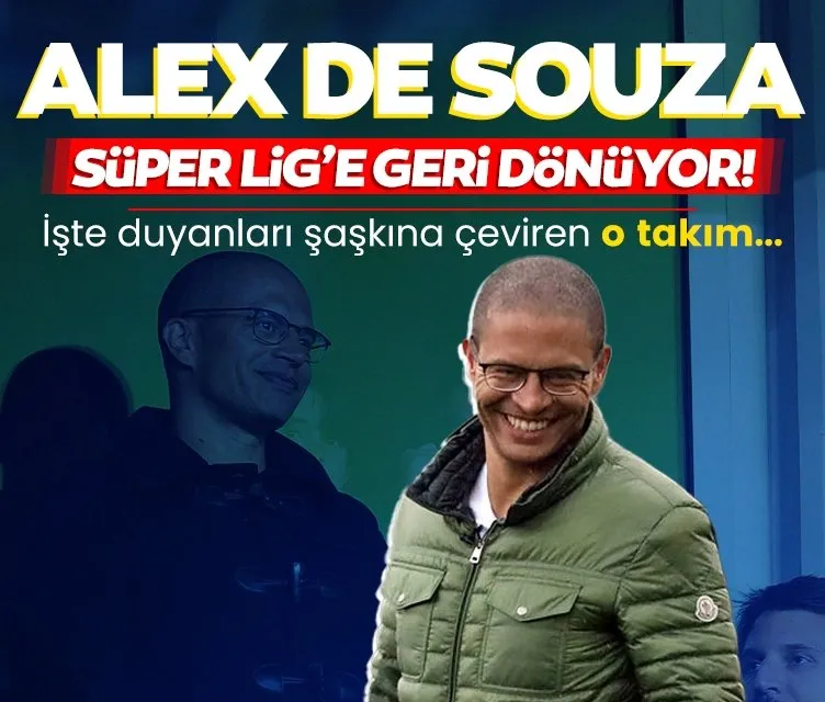 Alex, Süper Lig’e teknik direktör olarak geliyor!