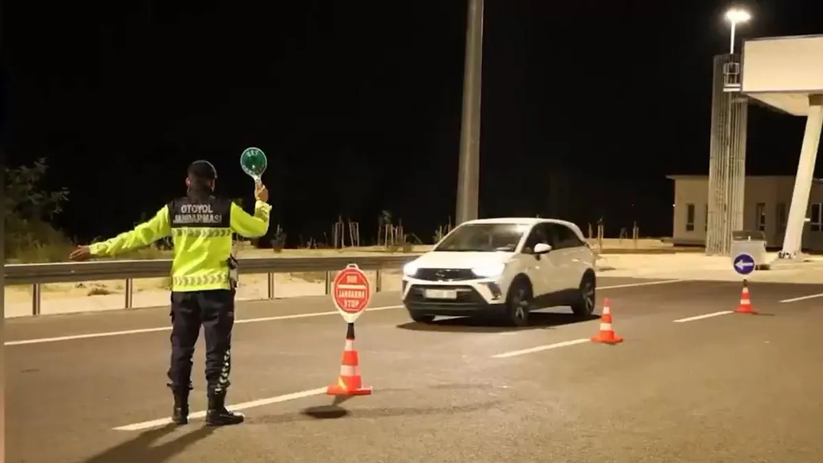 Emniyet ve jandarma 1 haftada 3 milyon araç denetledi