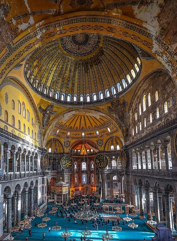 iskeleler sokuldu ayasofya camii ihtisamina yeniden kavustu sayfa 4 kultur sanat haberleri