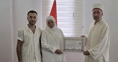 Alman vatandaşı Nusaybin'de Müslüman oldu, adını Meryem olarak değiştirdi #mardin