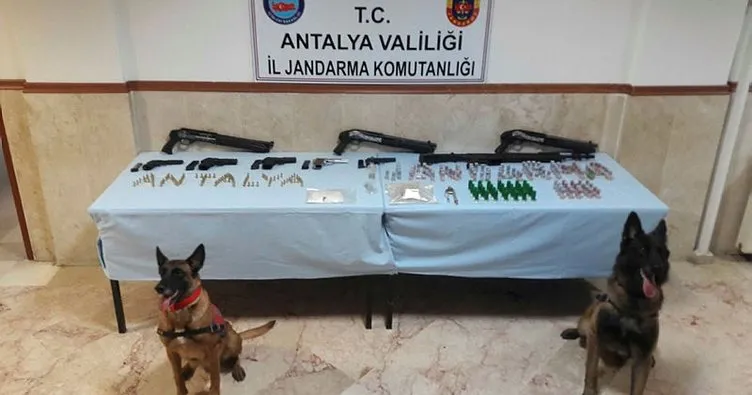 Antalya’da uyuşturucu operasyonu