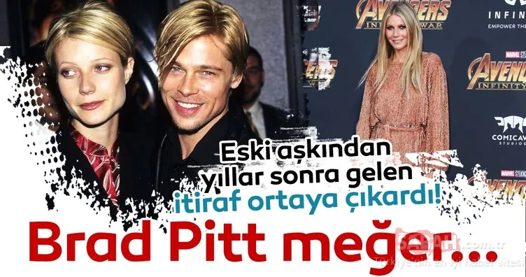 Ünlü oyuncu Brad Pitt’in eski aşkından yıllar sonra gelen itiraf! Brad Pitt meğer...