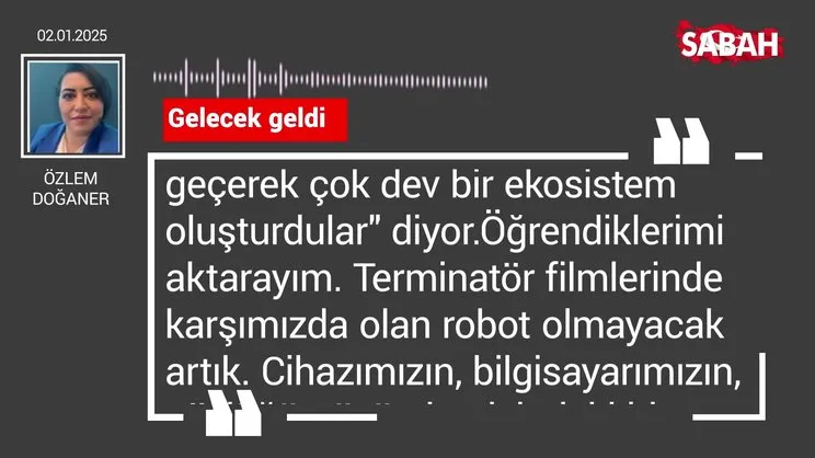 Özlem Doğaner | Gelecek geldi