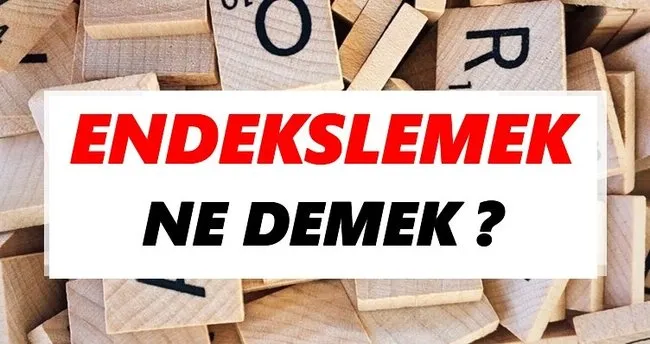 Endekslemek Ne Demek? TDK’ya Göre Endekslemek Sözlük Anlamı Nedir?