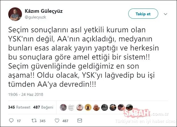 FETÃ'cüler sosyal medyada Åok geçirdi