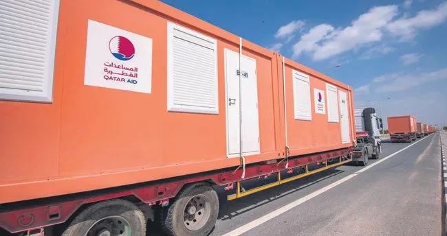 Katar’dan 10 bin mobil ev yola çıktı