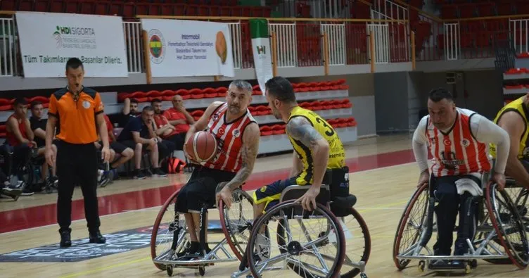 Fenerbahçe’yi 76-67 yenen Gazişehir Gaziantep HDI Sigorta Tekerlekli Sandalye Basketbol Süper Ligi’nde final serisini 1-1’e getirdi