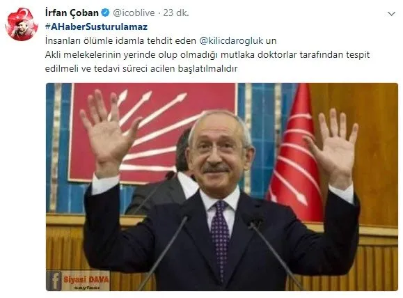 Millet kanalına sahip çıktı: #AHaberSusturulamaz