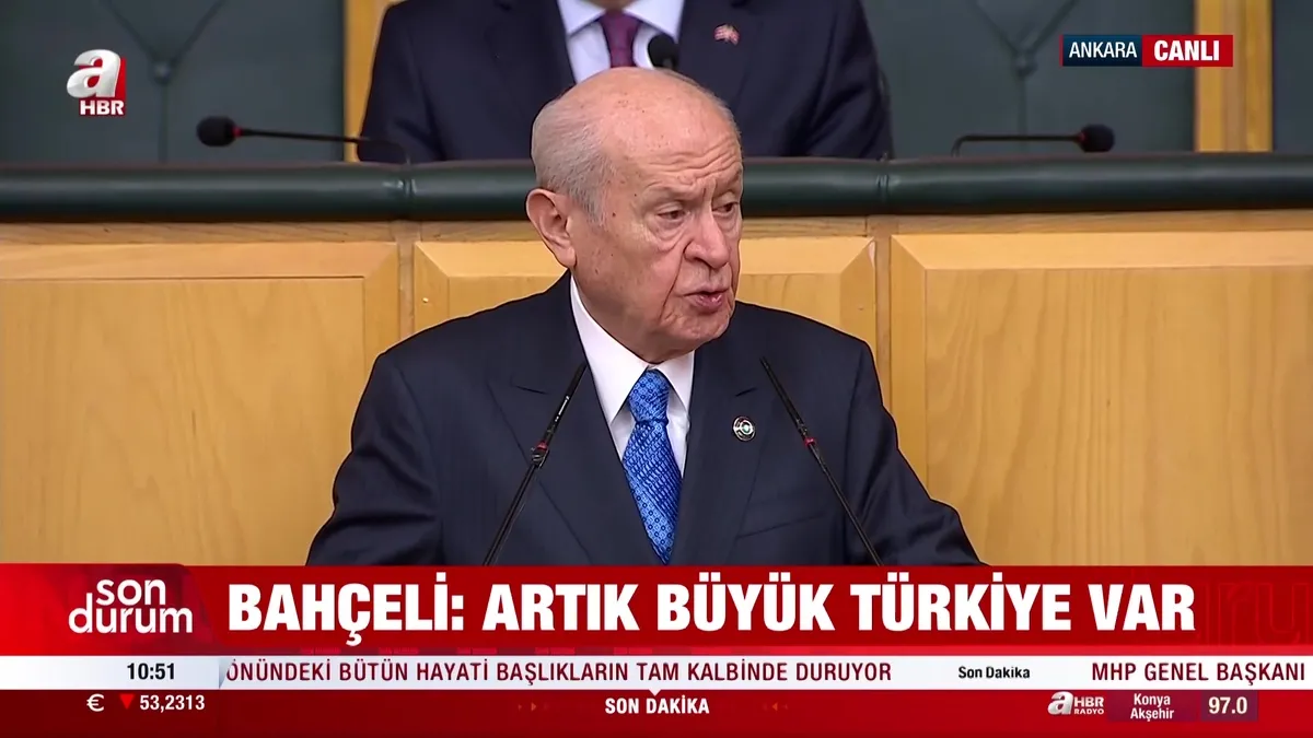 Son Dakika: MHP lideri Devlet Bahçeli’den NATO mesajı! “Artık büyük Türkiye var” videosunu izle Son Dakika: MHP lideri Devlet Bahçeli’den NATO mesajı! “Artık büyük Türkiye var” videosunu izle