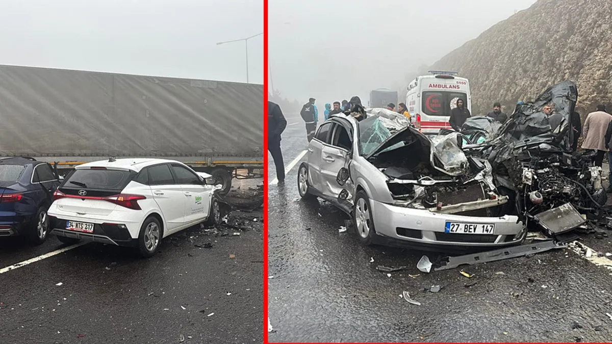 SON DAKİKA: Gaziantep- Şanlıurfa otoyolunda zincirleme kaza! Görüntüler korkunç! Ölü ve yaralılar var SON DAKİKA: Gaziantep- Şanlıurfa otoyolunda zincirleme kaza! Görüntüler korkunç! Ölü ve yaralılar var