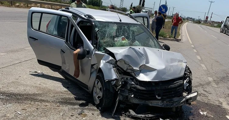 Tarsus’ta feci kaza:1 ölü 2 yaralı