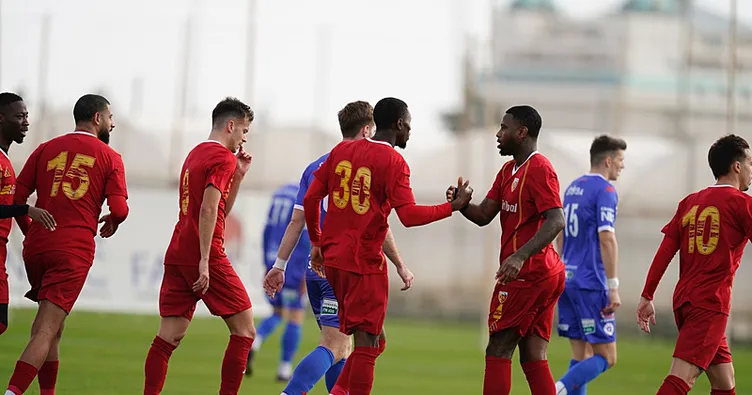 Kayserispor’un, Antalya kampı sona erdi