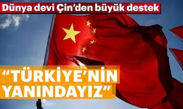 Çin’den kritik Türkiye açıklaması