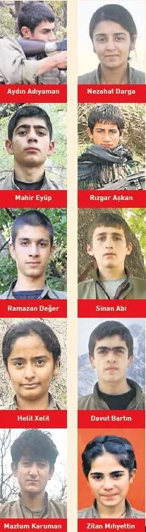 PKK'nın üst düzey yöneticileri kız çocukları 'cariye' yapmış! - 1