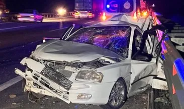 Niğde'de otoyoldaki feci kazada 3 kişi hayatını kaybetti! Ölenlerin kimlikler belli oldu #nigde