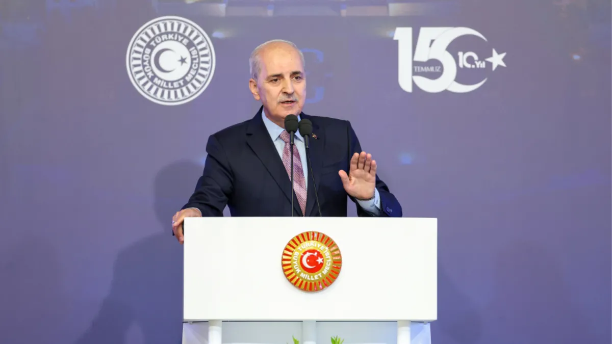 TBMM Başkanı Numan Kurtulmuş'tan AK Parti grubuna ziyaret haber görseli