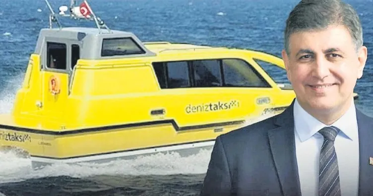 Deniz taksi hayal oldu
