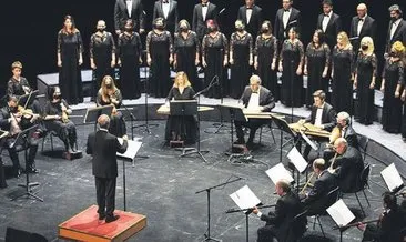 Cumhurbaşkanlığı Klasik Türk Müziği Korosu AKM’de sahne aldı