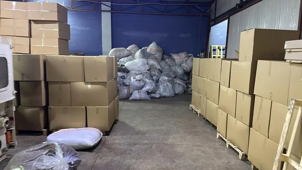 Kaçak sigara üretim tesisi