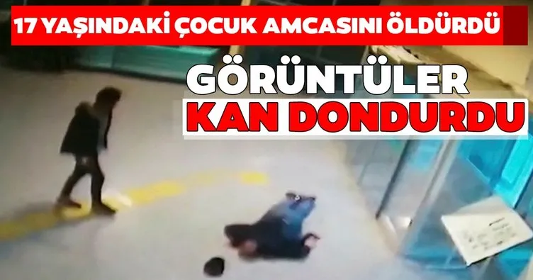 SON DAKİKA: Amcasını vurarak öldürdü! Görüntüler kan dondurdu...