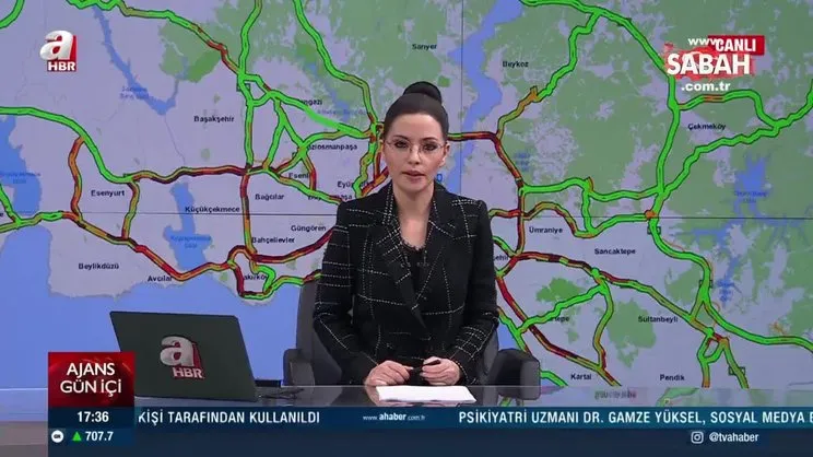 İstanbul'da sağanak yağış nedeniyle iş çıkışı trafik kilitlendi | Video