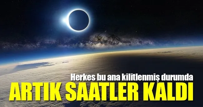 Artık saatler kaldı