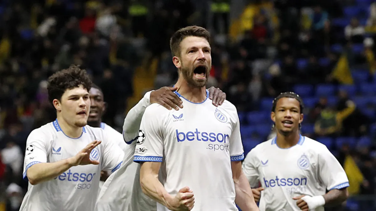 Club Brugge, Kairat Almaty deplasmanında rahat kazandı!