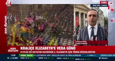 Kraliçe Elizabeth’e son veda | Video