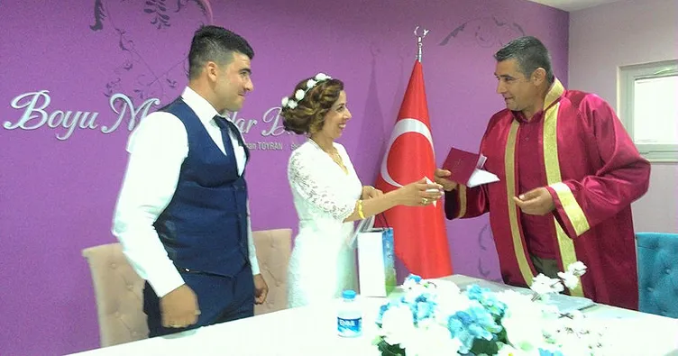 Söke’de 2017 yılında 859 çift evlendi