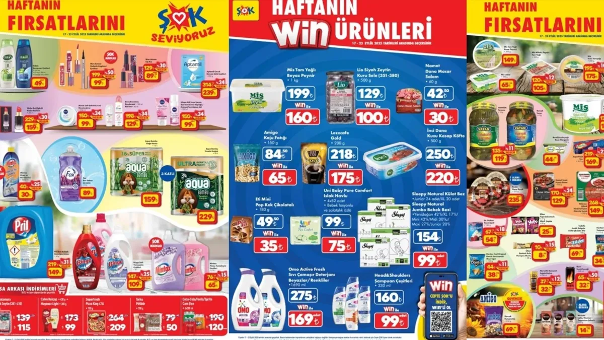 ŞOK aktüel ürünleri 23 Eylül’de son! Bebek bezi, yumuşatıcı, deterjan... Bu hafta bu fırsatlar kaçmaz!
