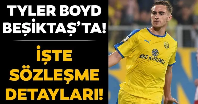 Beşiktaş siftahı Tyler Boyd’la yaptı