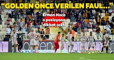 Erman Torolu Yeni Malatyaspor - Galatasaray maçn deerlendirdi